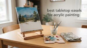 best tabletop easels for acrylic painting