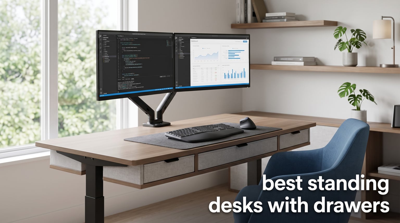best standing desks with drawers