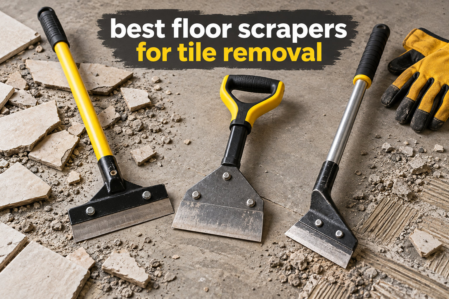 best floor scrapers for tile removal