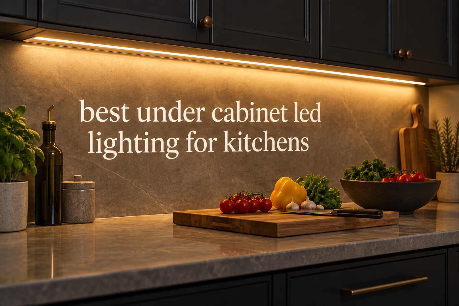 best under cabinet led lighting for kitchens