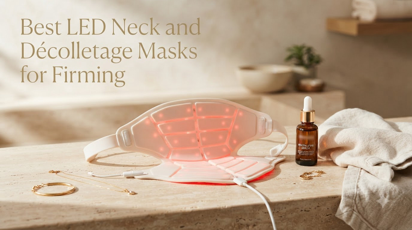 Best LED Neck and Décolletage Masks for Firming