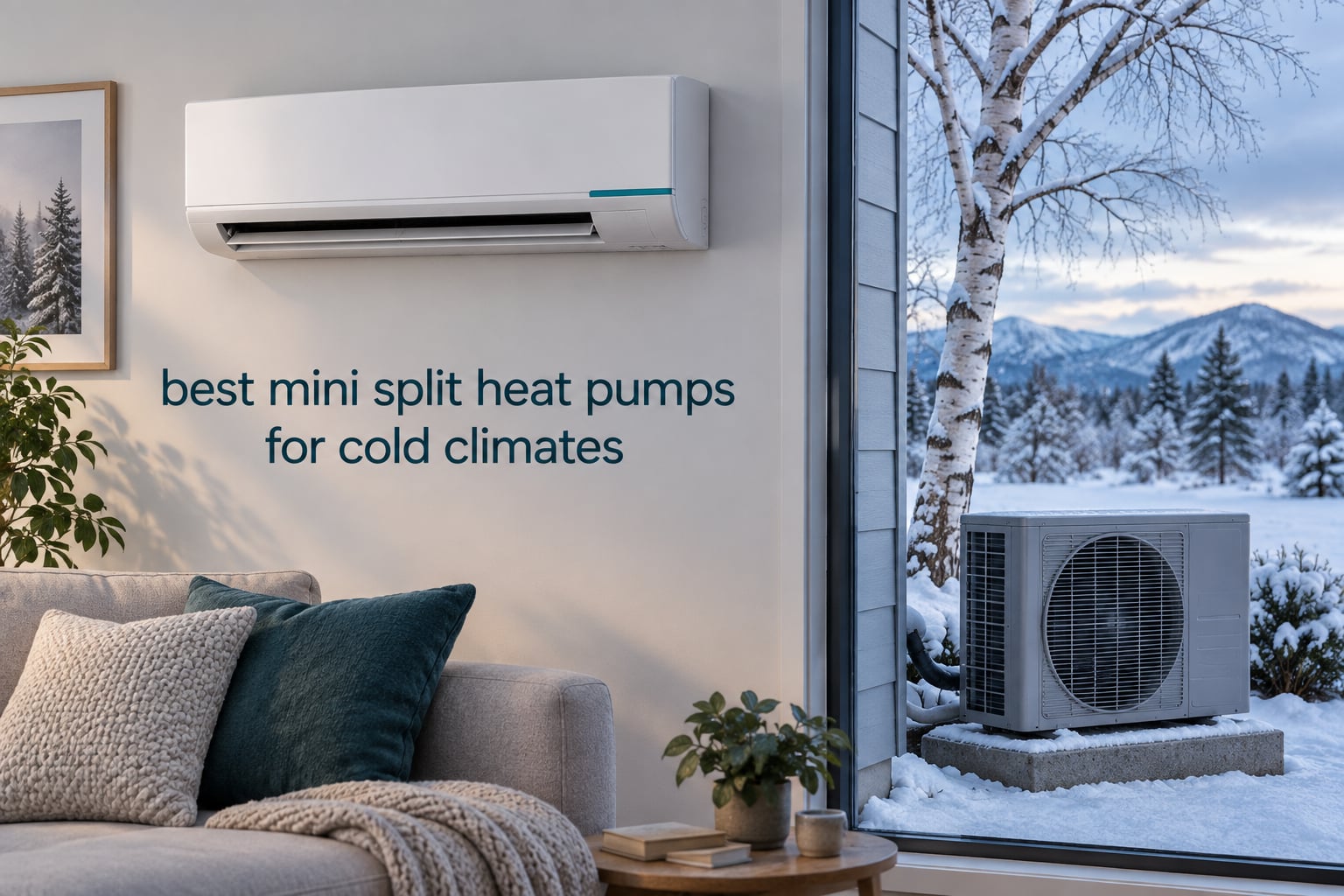 best mini split heat pumps for cold climates