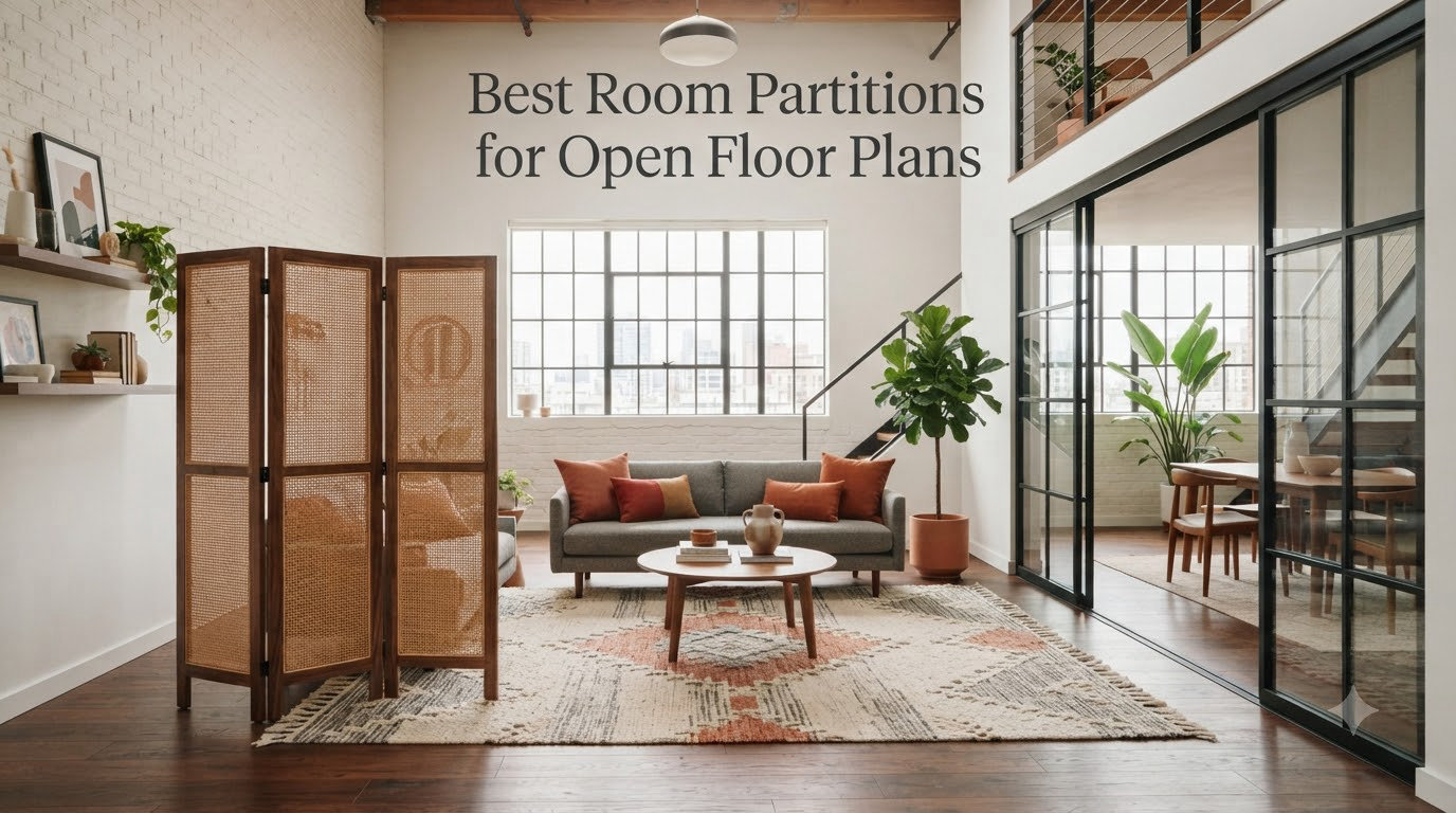 Best Room Partitions for Open Floor Plans