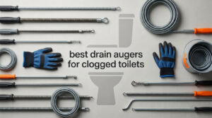 best drain augers for clogged toilets