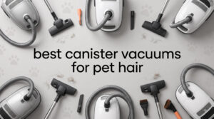 best canister vacuums for pet hair