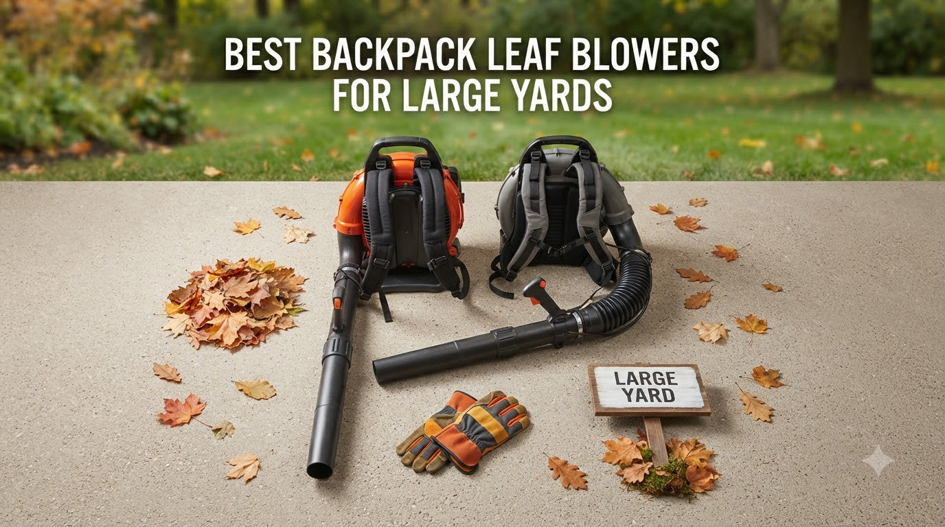 best backpack leaf blowers for large yards