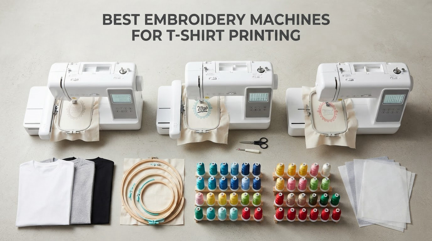 best embroidery machines for t-shirt printing
