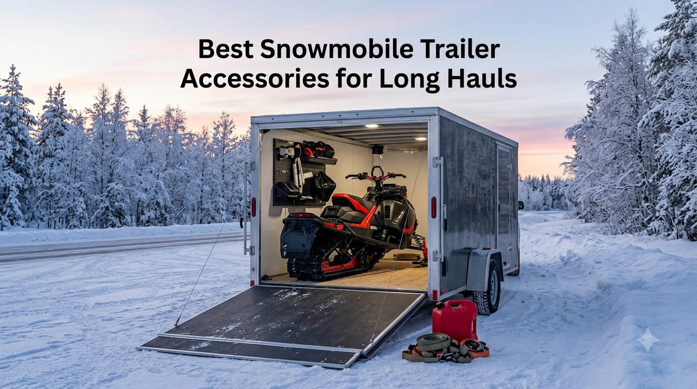 Best Snowmobile Trailer Accessories for Long Hauls