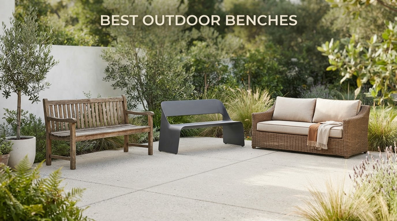 best outdoor benches