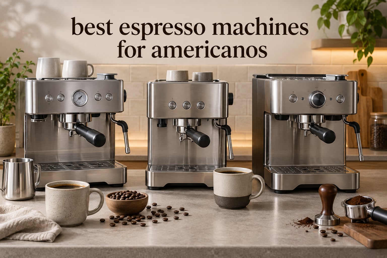 best espresso machines for americanos