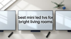 best mini led tvs for bright living rooms