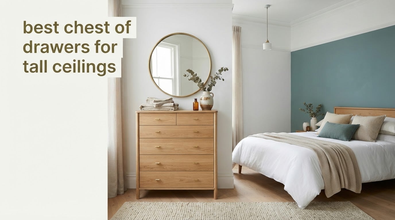 best chest of drawers for tall ceilings