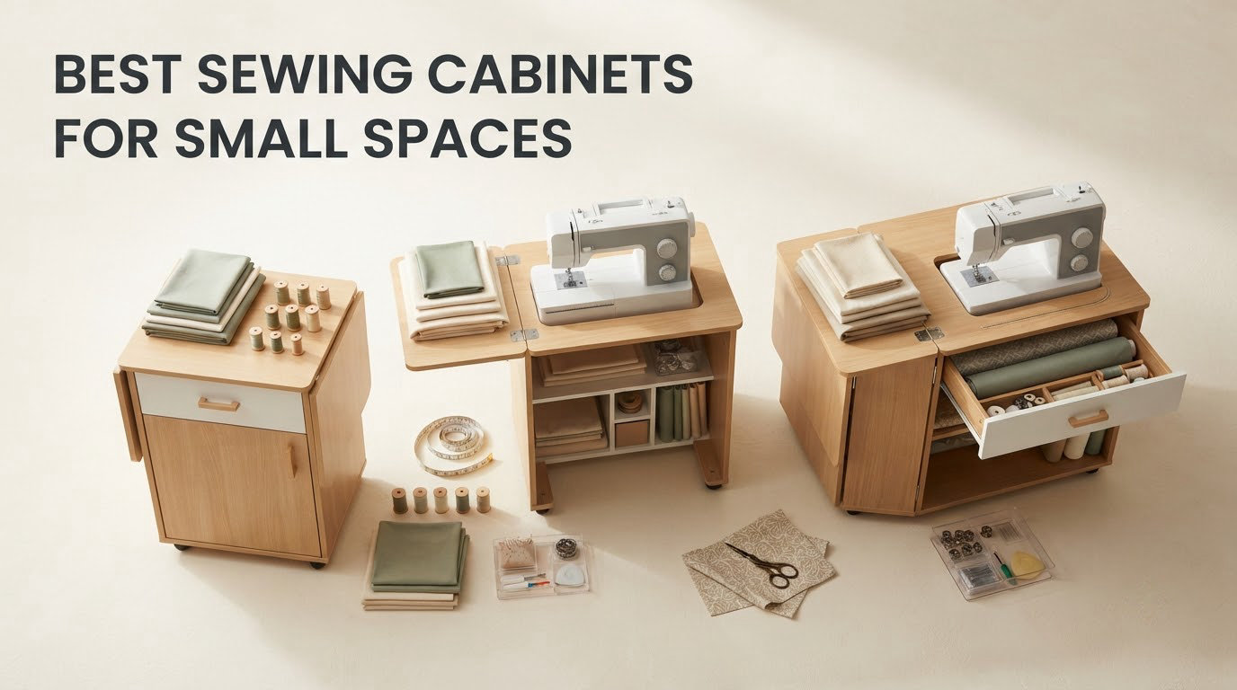 best sewing cabinets for small spaces