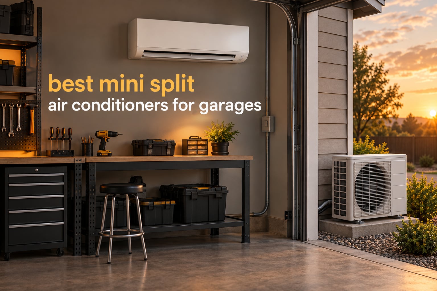 best mini split air conditioners for garages