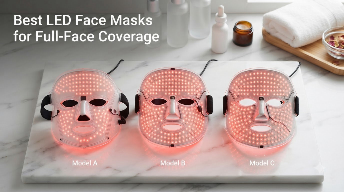 Best LED Face Masks for Full-Face Coverage