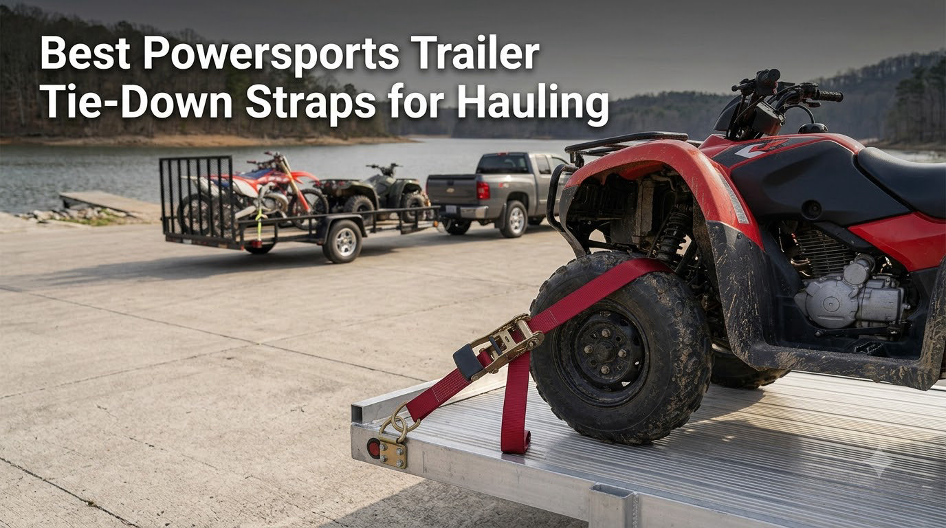 Best Powersports Trailer Tie-Down Straps for Hauling