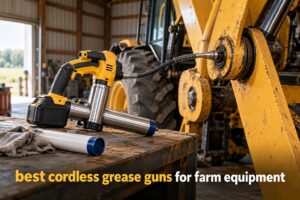 best cordless grease guns for farm equipment