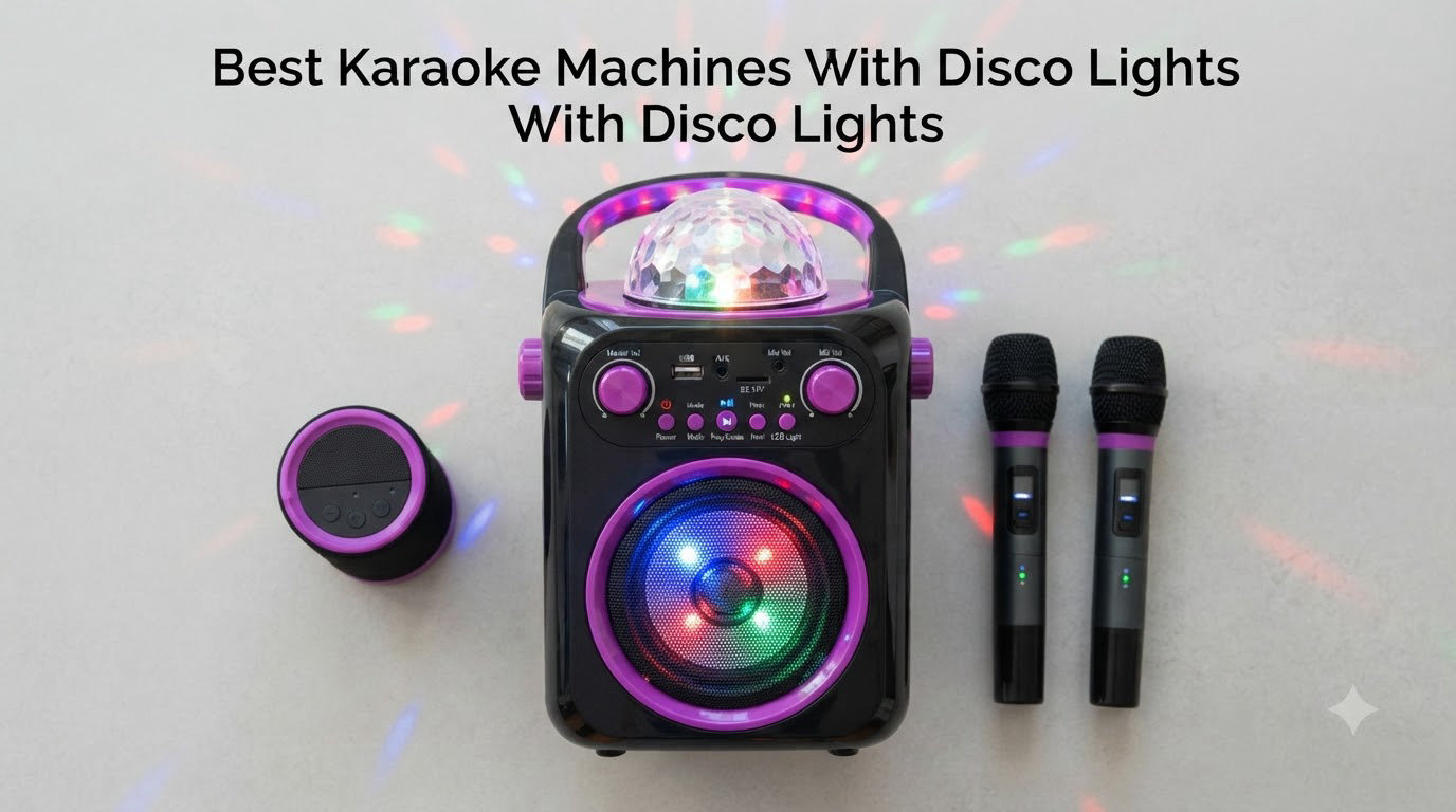 Best Karaoke Machines With Disco Lights
