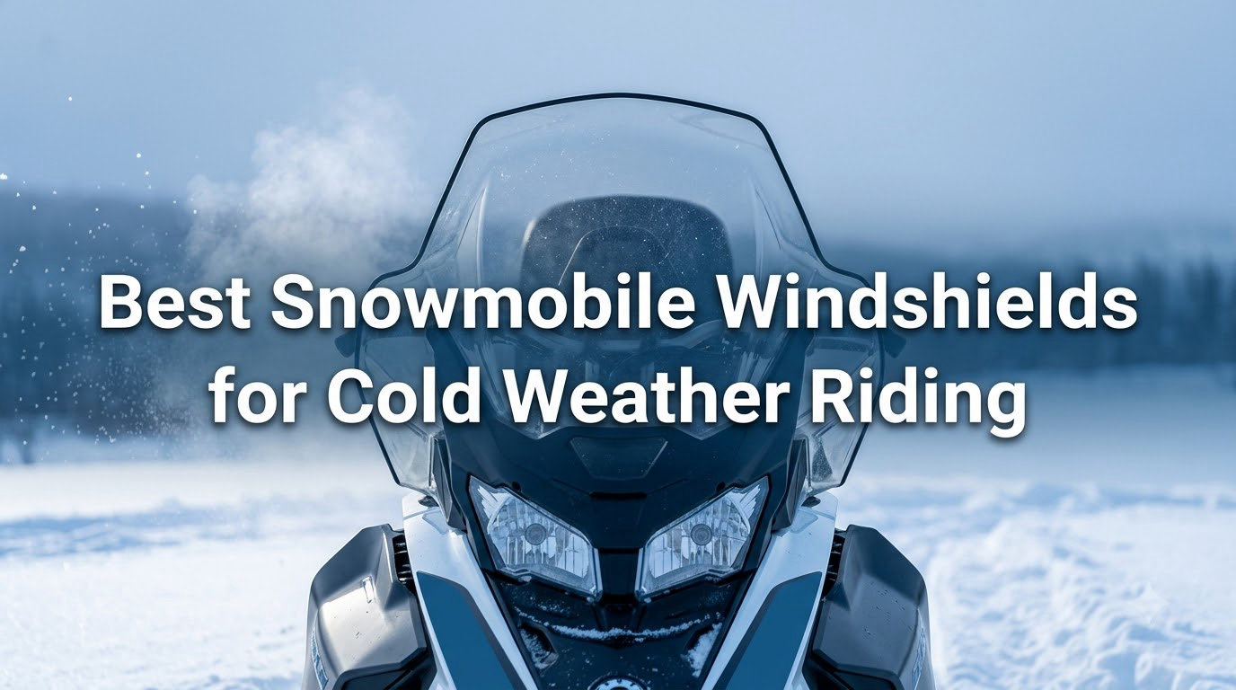 Best Snowmobile Windshields for Cold Weather Riding