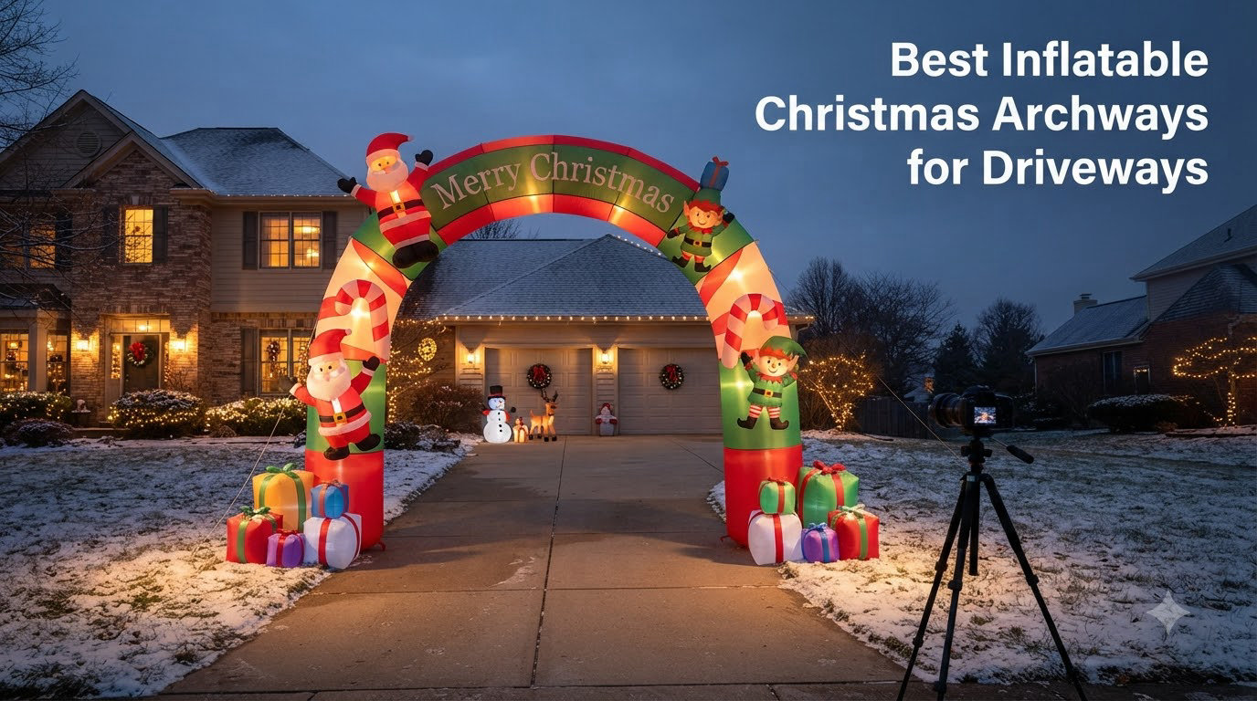 Best Inflatable Christmas Archways for Driveways