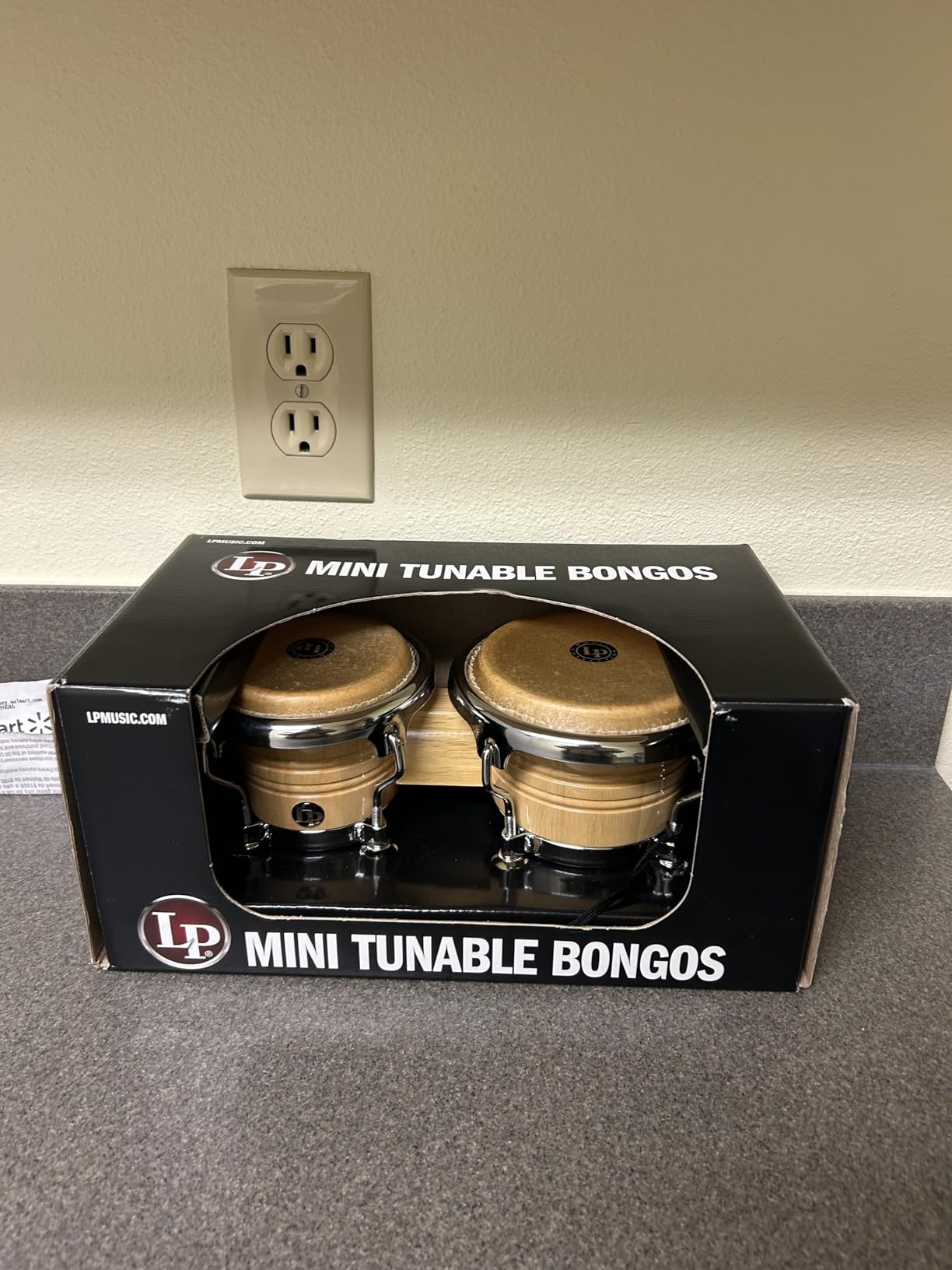 LPM199-AW LPMC Mini Tunable Natural Wood Bongos customer photo 1