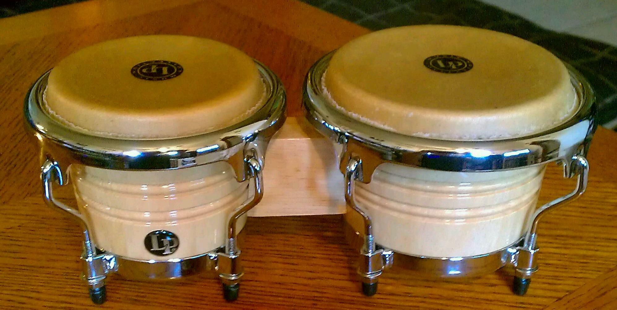 LPM199-AW LPMC Mini Tunable Natural Wood Bongos customer photo 2