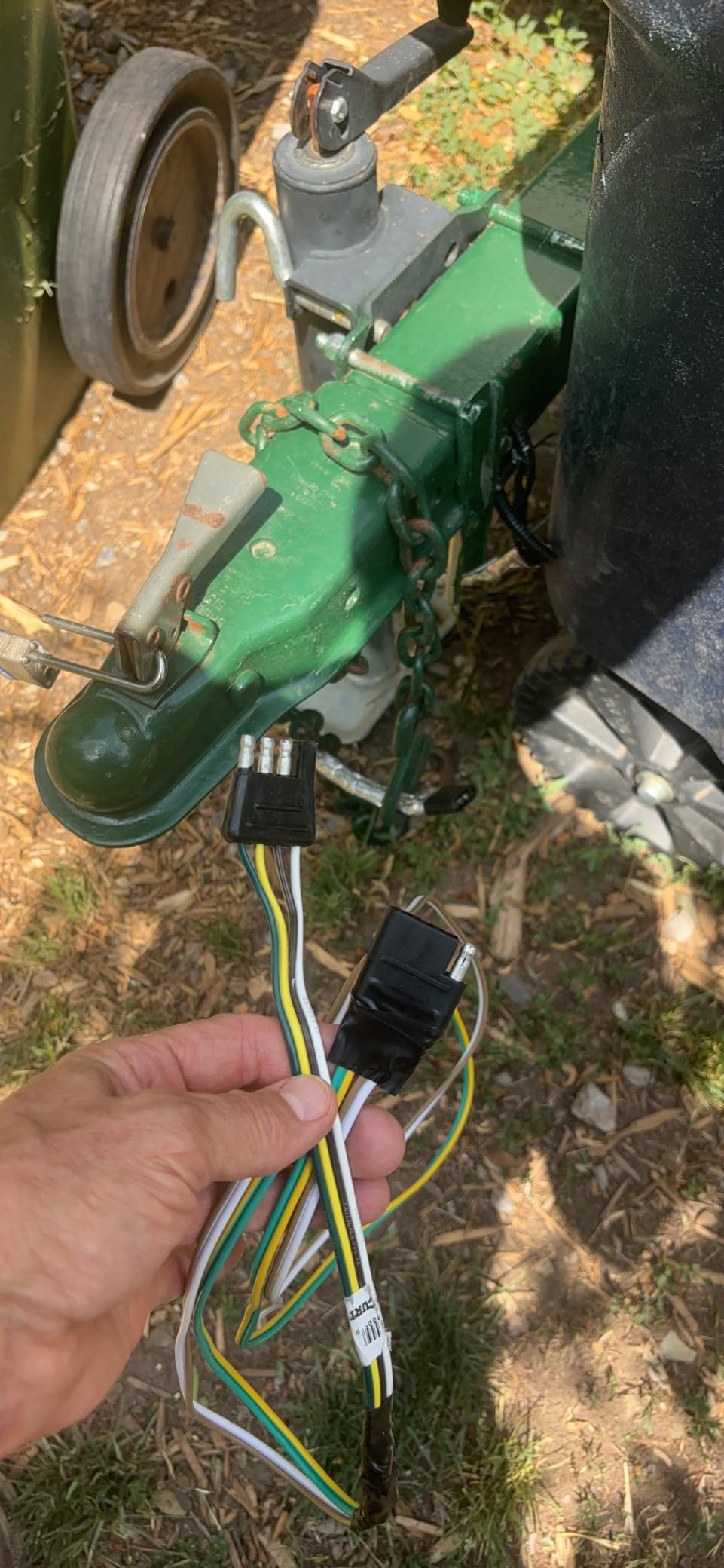 CURT 58030 Trailer-Side 4-Pin Flat Wiring Harness with 12-Inch Wires customer photo 1