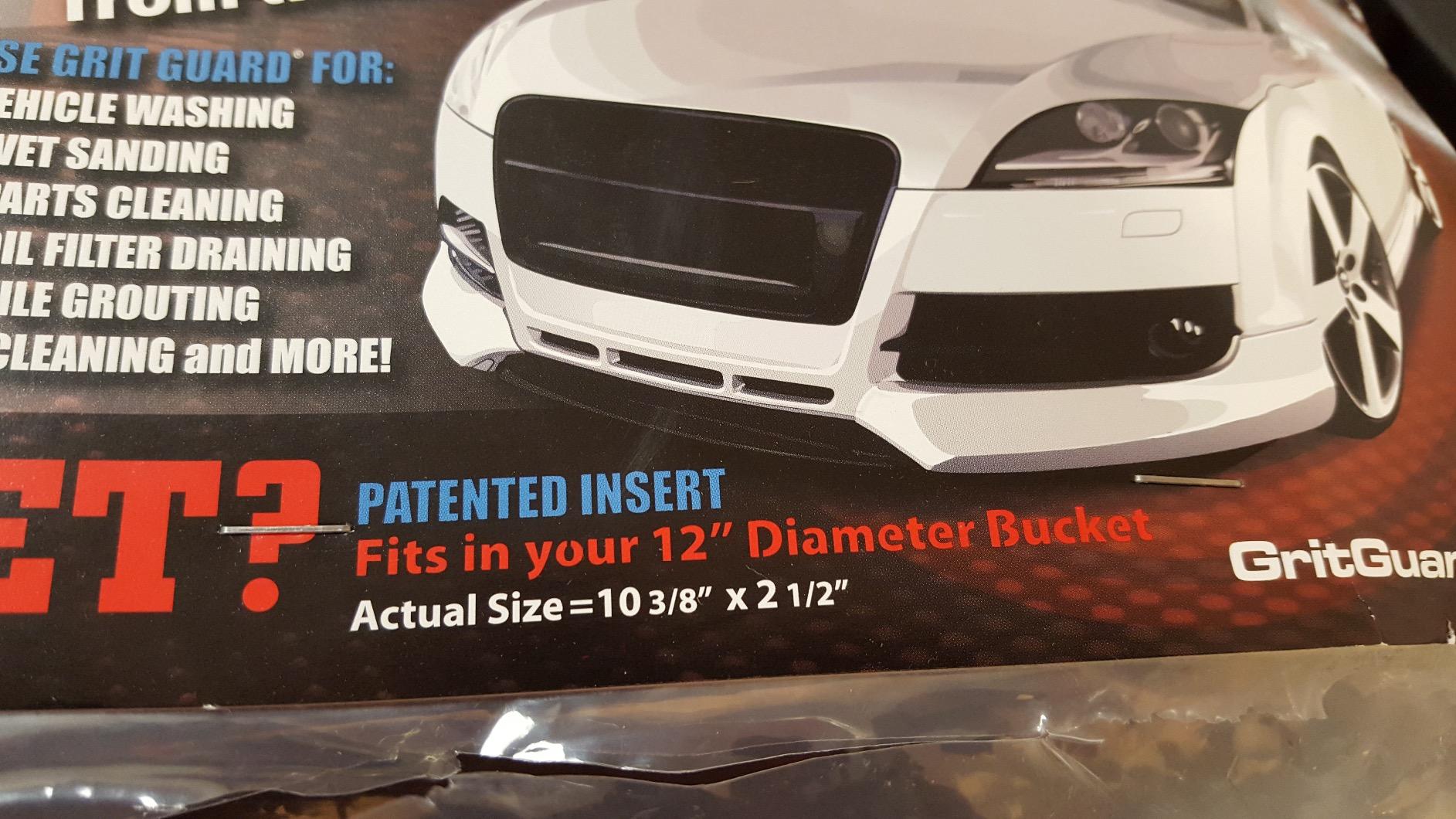 Grit Guard The Original Black Bucket Insert - 10