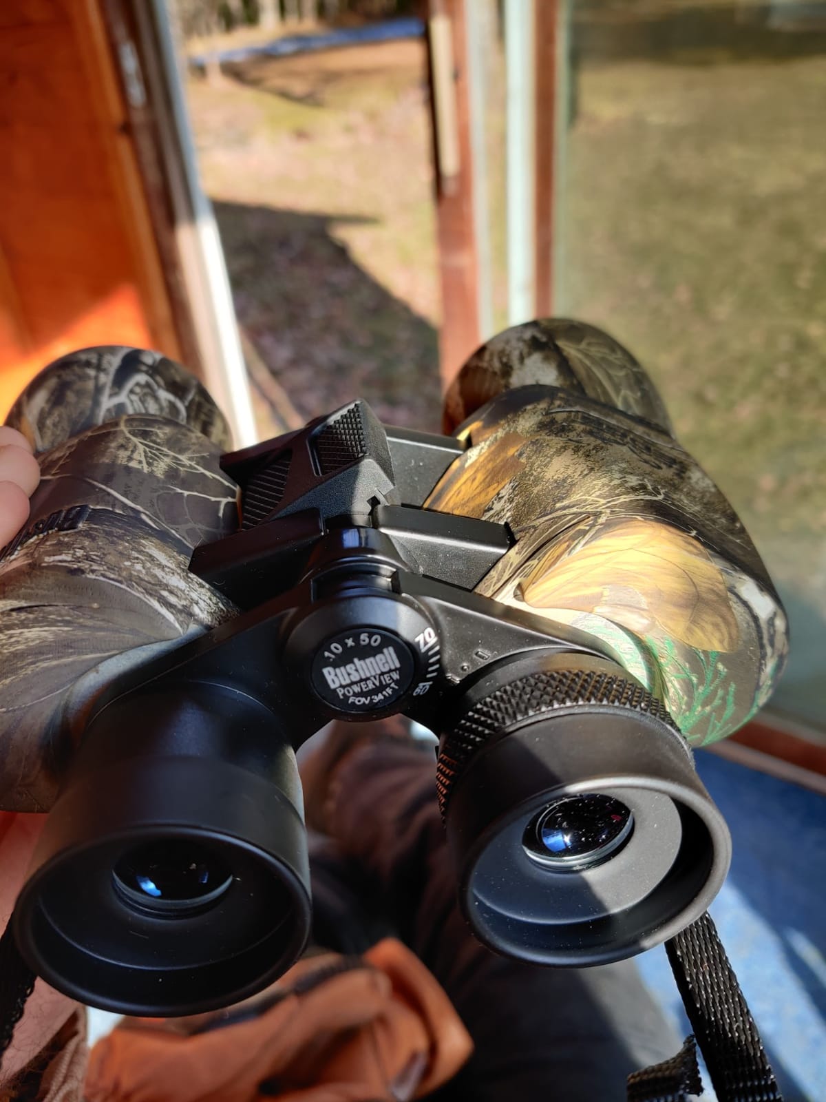 Bushnell PowerView 10x50 Porro Prism Instafocus Binoculars Realtree AP Camo customer photo 2