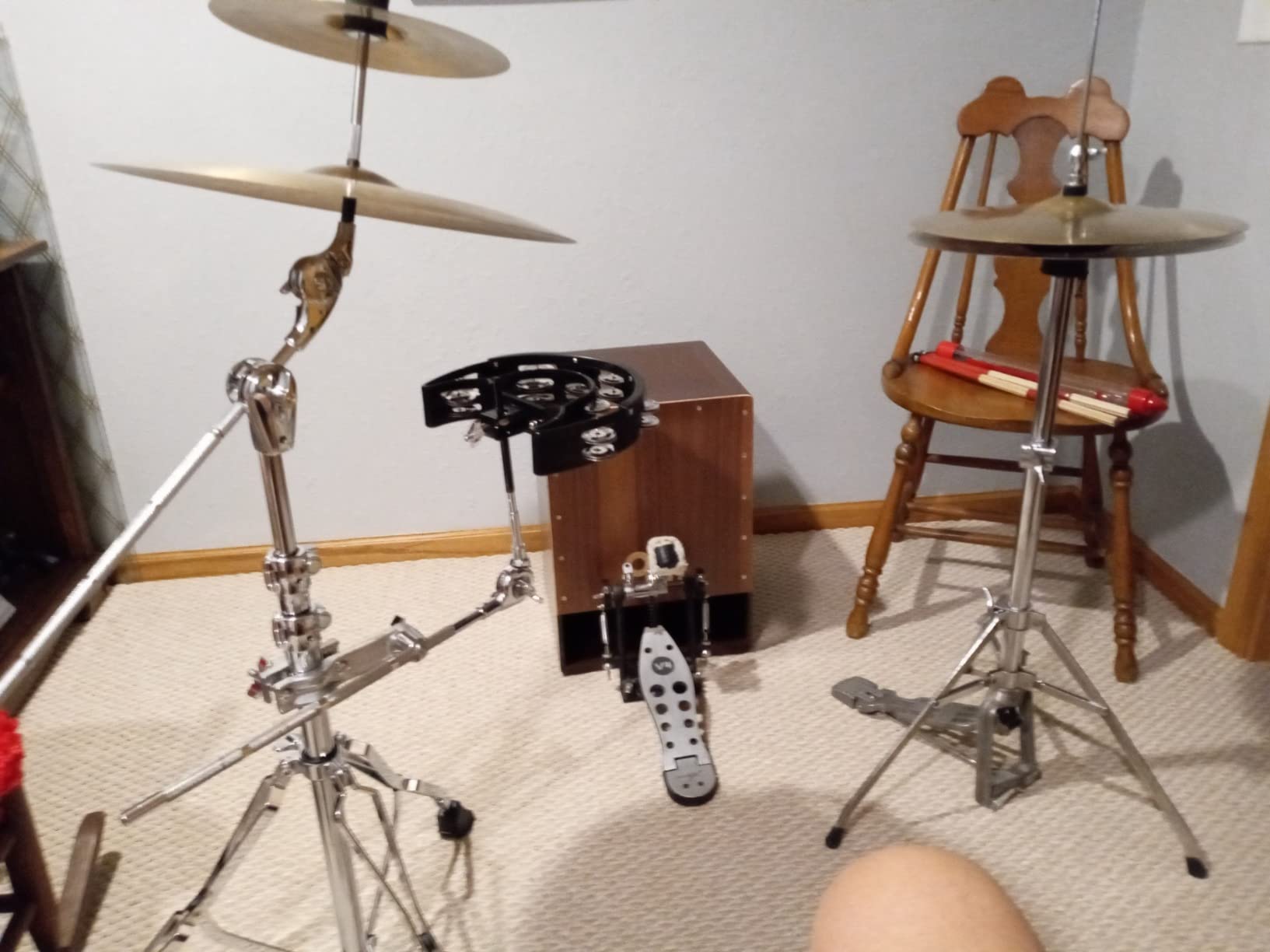 Meinl Percussion SUBCAJ5WN Jumbo Bass Subwoofer Cajon with Internal Snares, Walnut (VIDEO) customer photo 1
