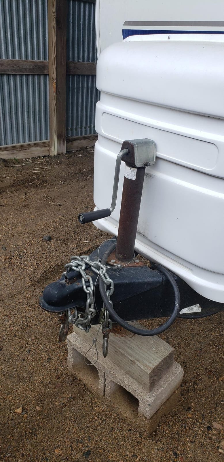 Lippert 3,500 lb Electric Trailer Tongue Jack, RV Power Jack, Black 285318 customer photo 2