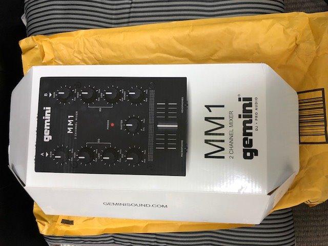 Gemini Portable 2-Channel DJ Mixer with Crossfader & EQ (MM1) customer photo 1
