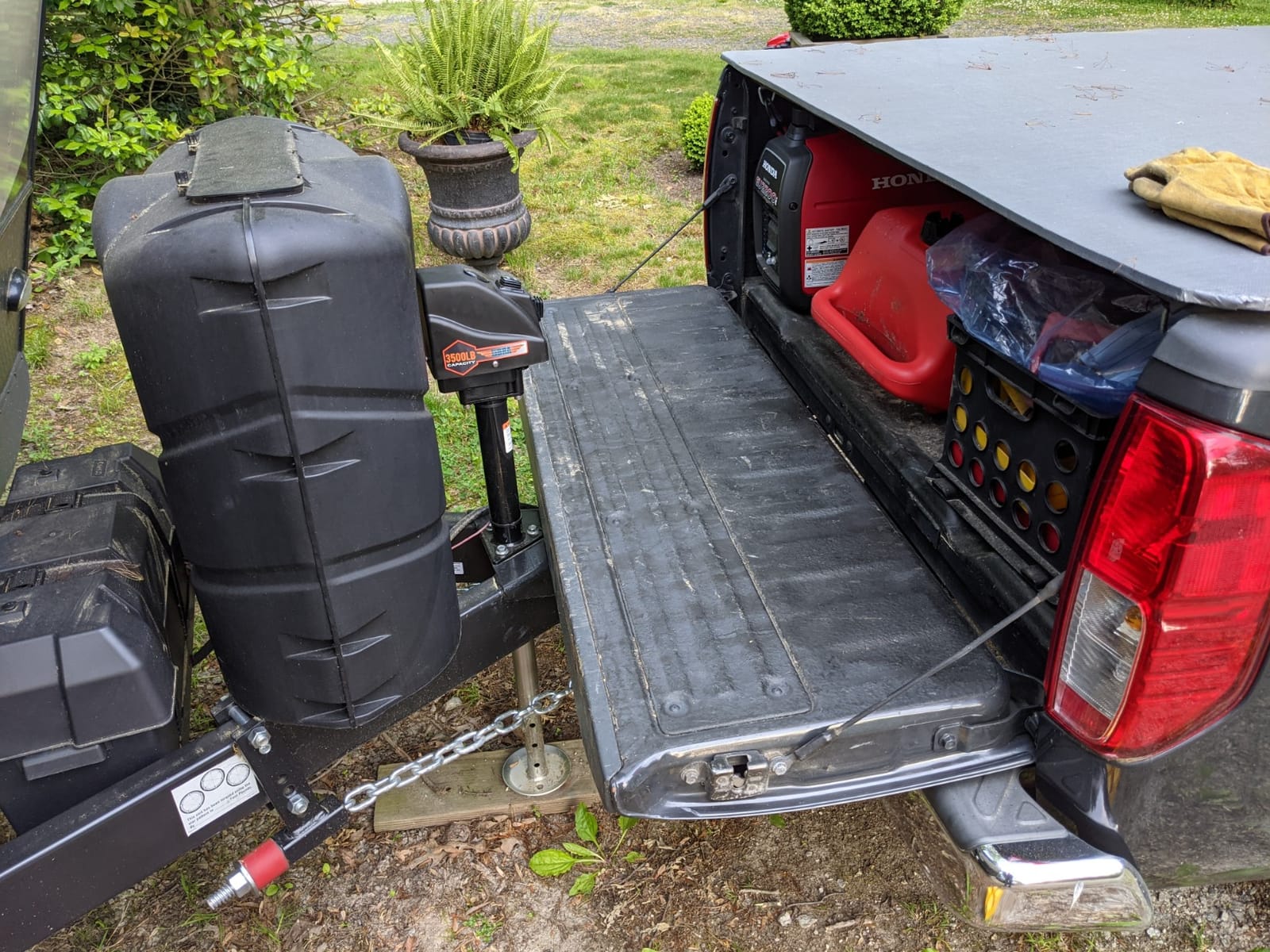 LIBRA 3500lbs Electric Power A-Frame Tongue Jack for Trailer & Camper 26041 customer photo 2