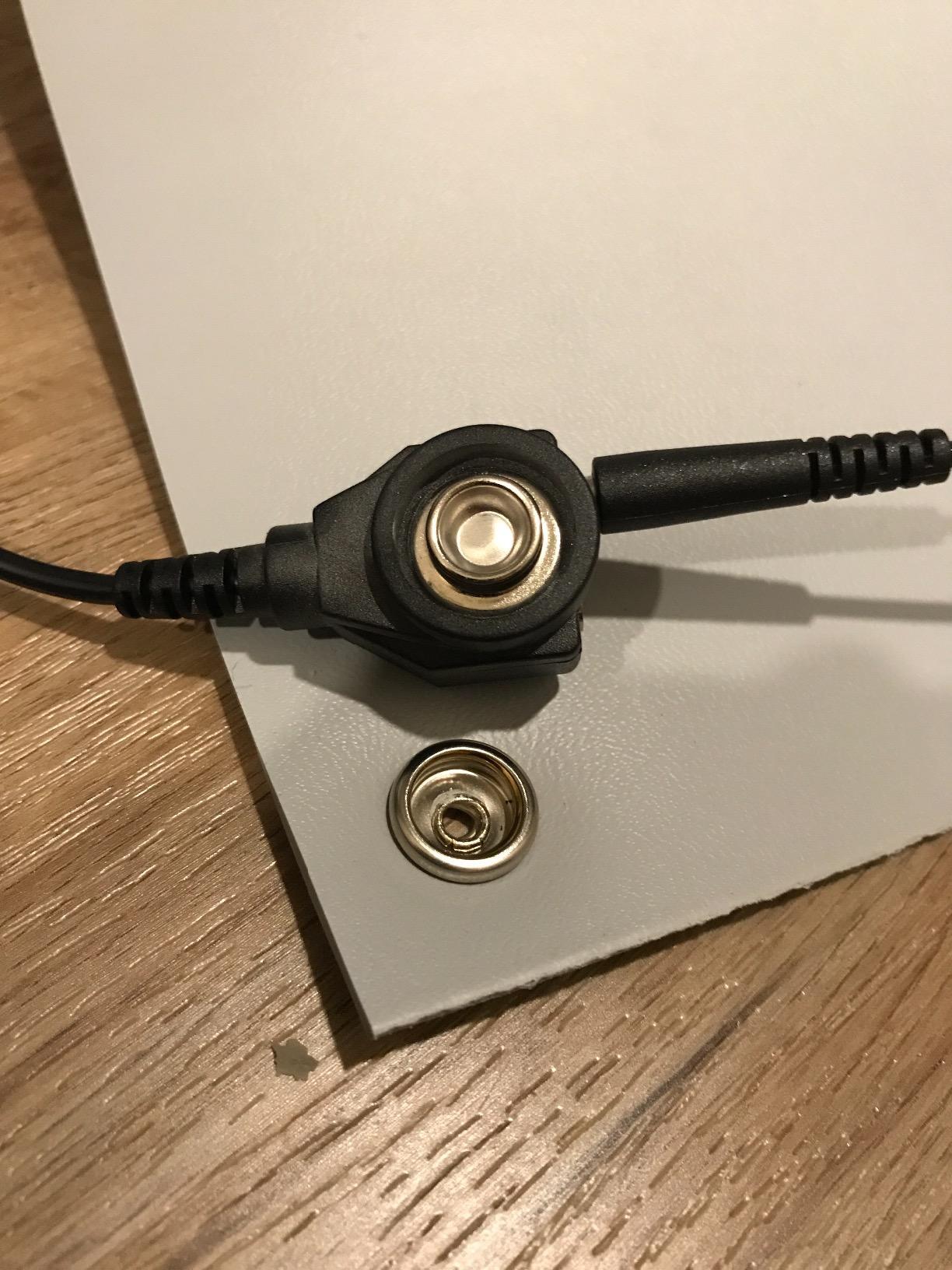 Bertech ESD Anti-Static Table Mat Kit, 2 Ft x 3 Ft, Gray, Includes an ESD Wrist Strap and ESD Grounding Cord, Made in USA customer photo 1