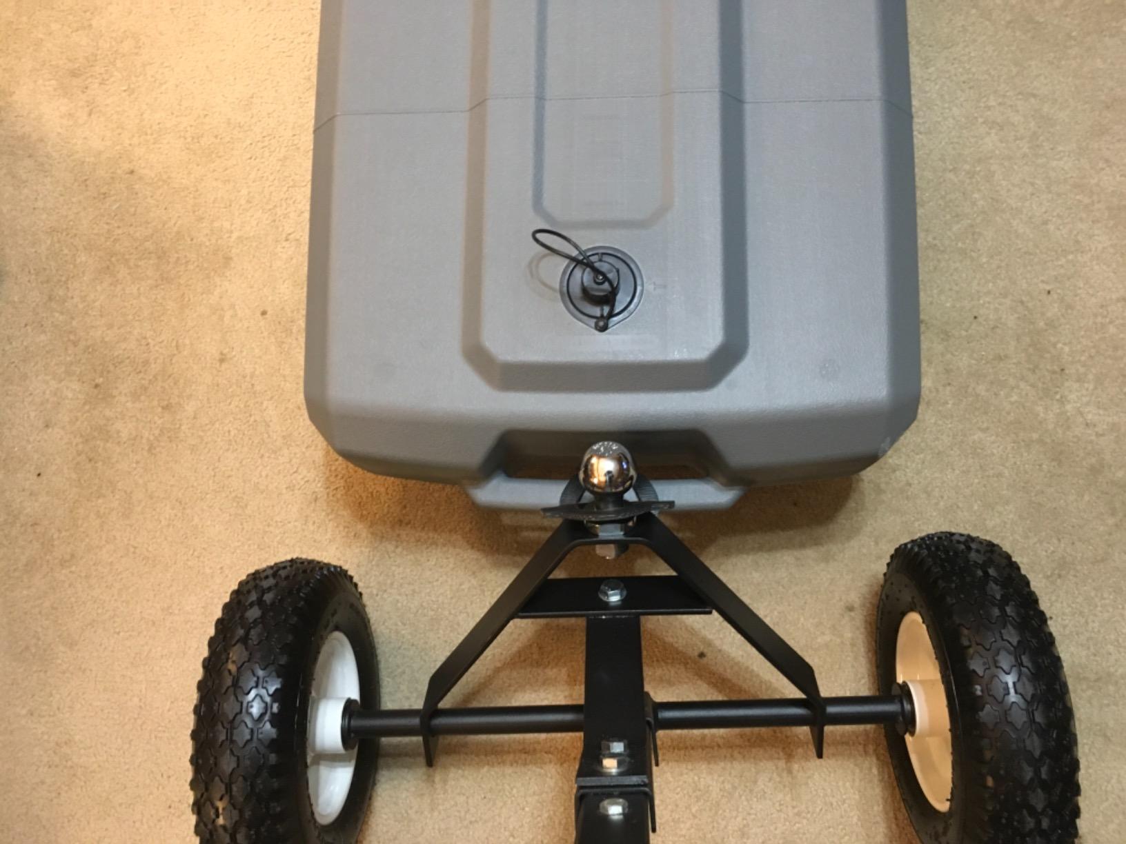 Thetford RV Portable Waste Tote Tank - 2 Wheels - 35 Gallon -Thetford 40503 customer photo 1