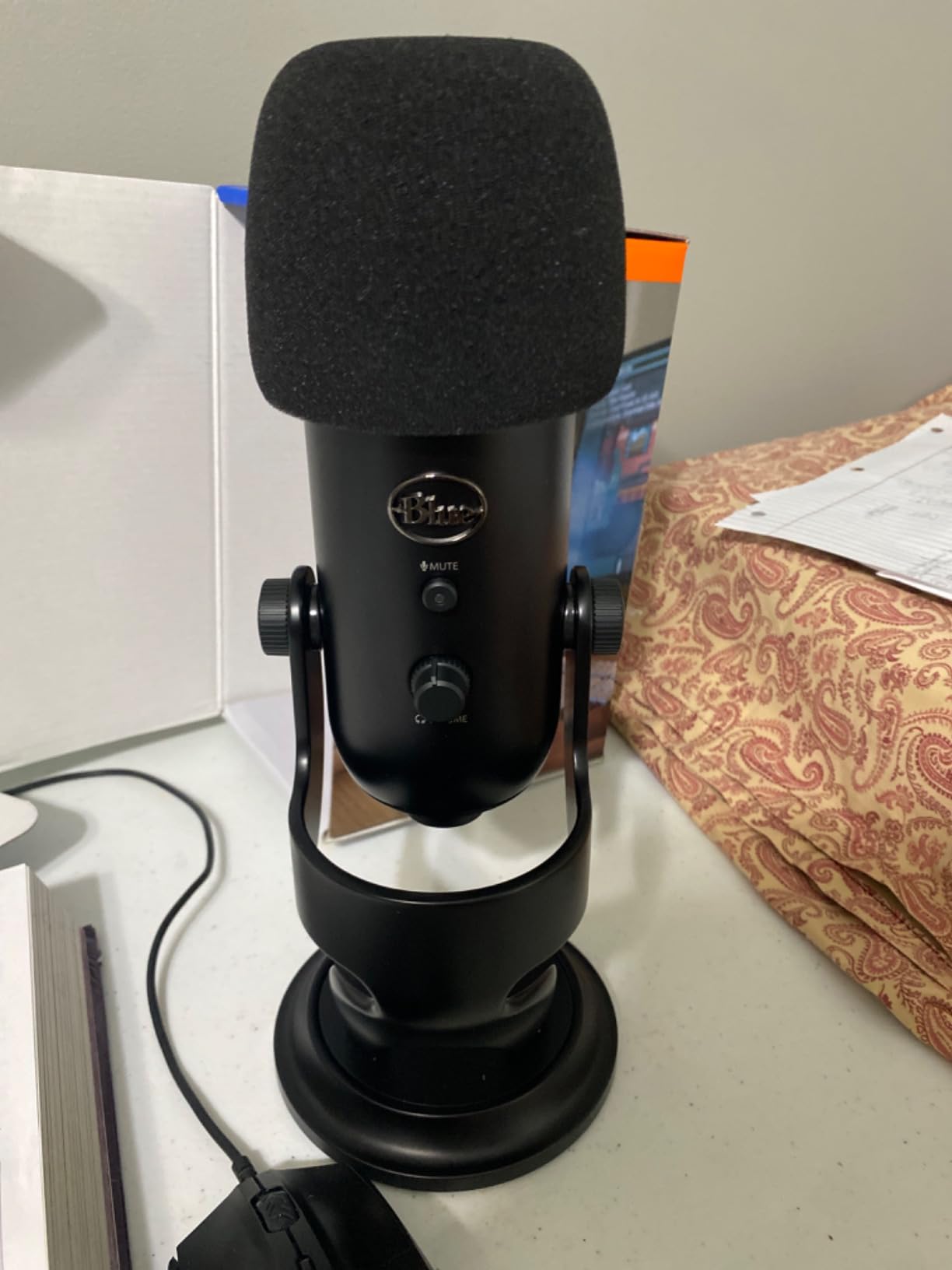 Mudder 50mm Foam Windscreen for Large Microphon, Mic Pop Filter customer photo 2