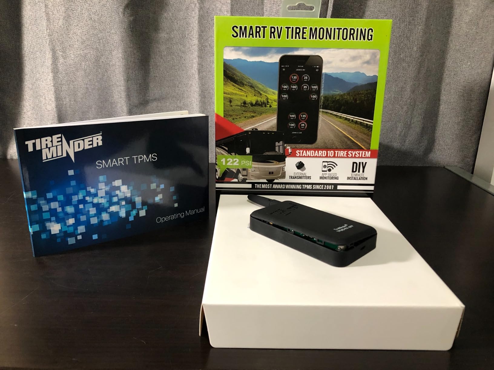 TireMinder Smart TPMS with 4 Transmitters for RVs, MotorHomes, 5th Wheels, Motor Coaches and Trailers customer photo 1