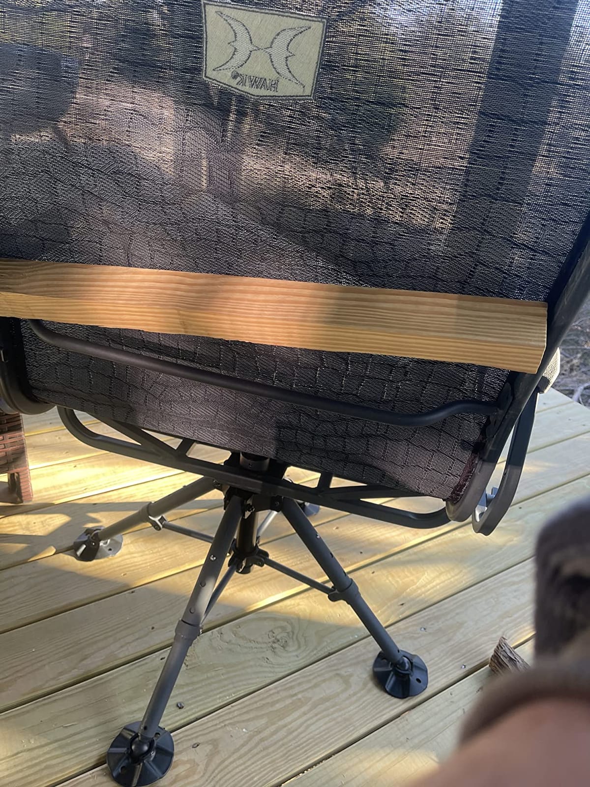 Hawk Big Denali Luxury Blind Chair Extra Large Silent Comfortable customer photo 2