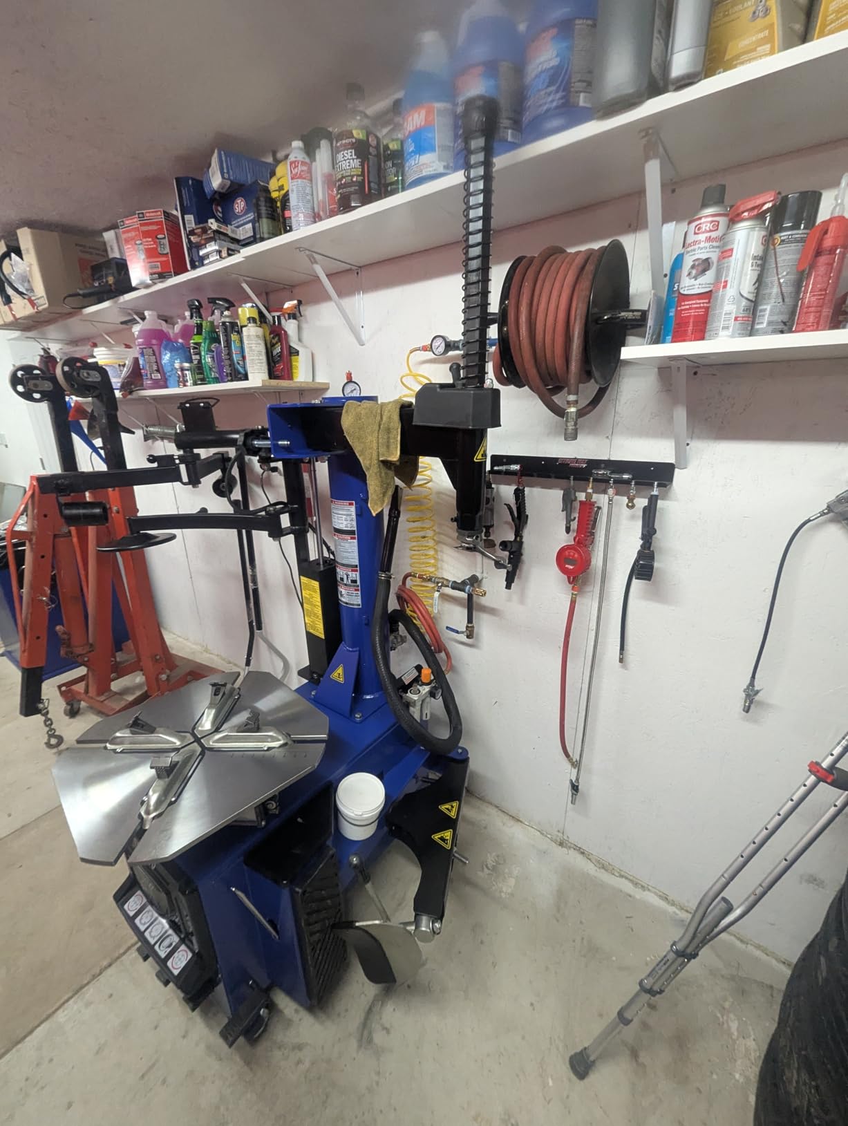 XK Tire Changer and Balancer Combo 37 in Tire Machine, 110V,2.0HP,960-690 customer photo 1