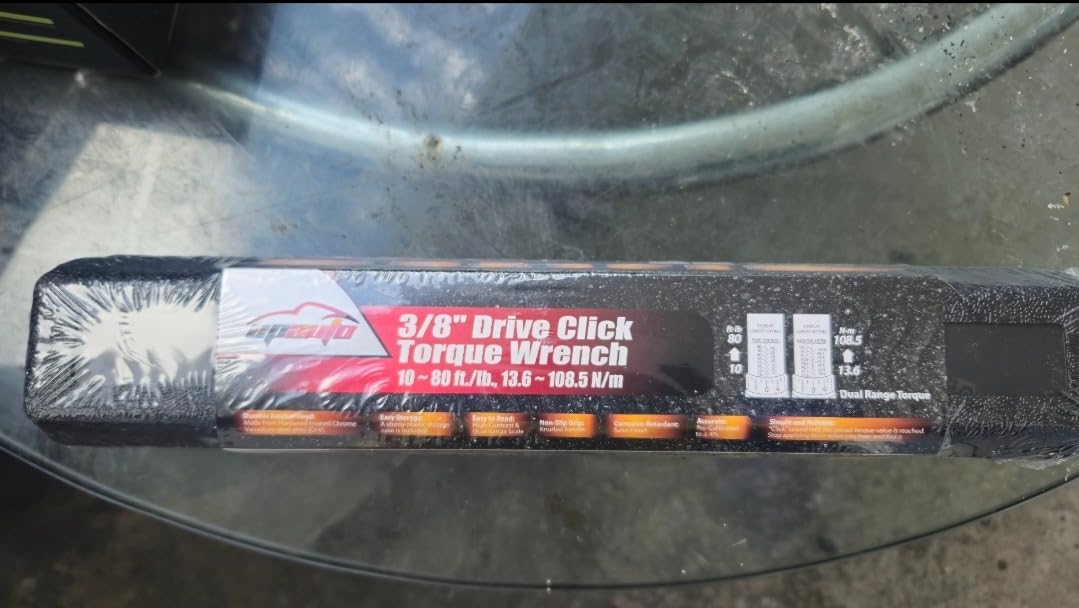 EPAuto 3/8-Inch Drive Click Torque Wrench 10-80 Ft-lb./ 13.6-108.5 Nm customer photo 2