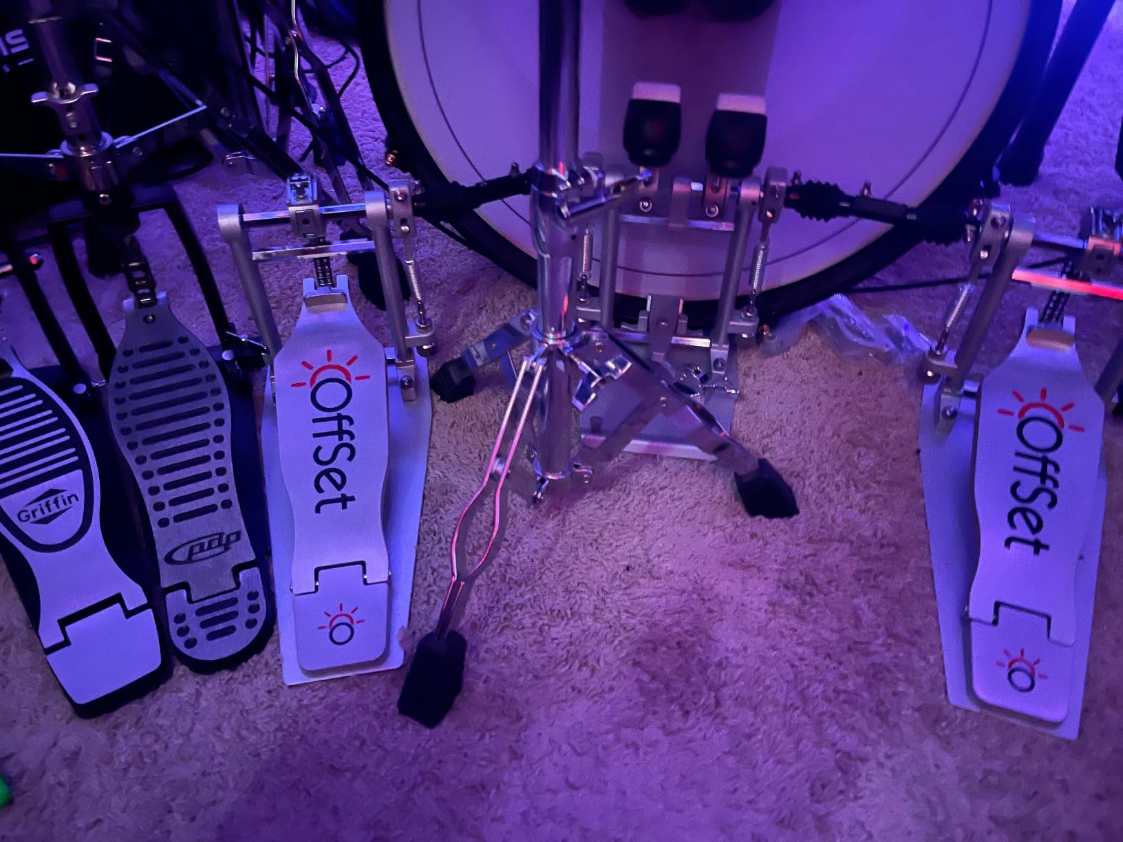 OffSet Eclipse Double Bass Drum Pedal customer photo 2