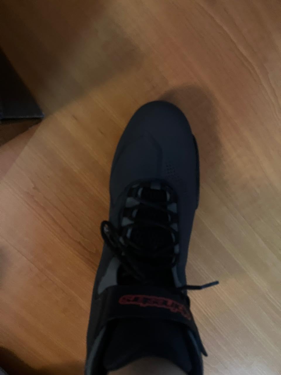Alpinestars Men's Sektor Vented Street Motorcycle Shoe, Black/Gray/Red, 12 customer photo 2
