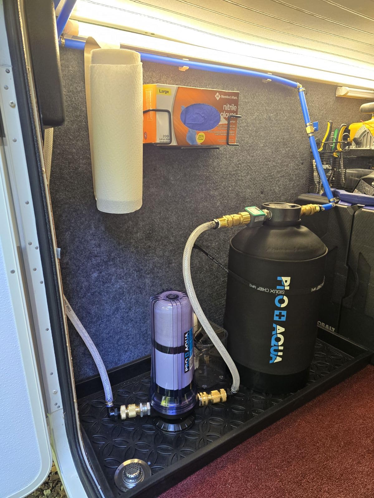 PRO+AQUA 16,000 Grain Portable Water Softener for RV, Trailers, Boats, Mobile Car Wash, Pressure Wash – Protects Water Systems customer photo 2