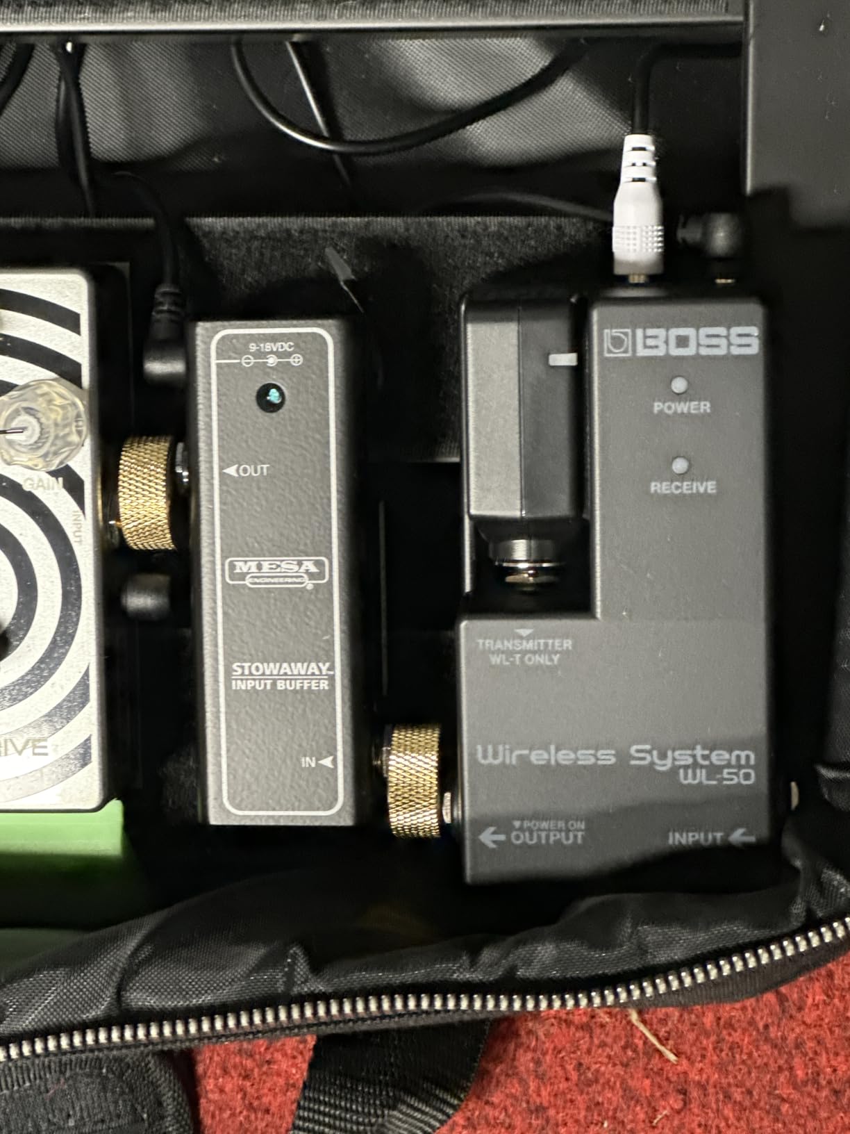 BOSS WL-50 | Pedal-Sized Wireless Instrument System | Plug-And-Play Wireless System for Any Pedalboard Setup | Lightning-Fast BOSS Technology | Dual Cable Tone Options | Up To 65ft Range customer photo 2