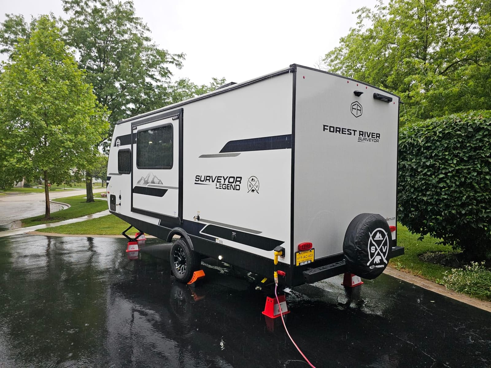 ANDERSEN HITCHES | RV Accessories | Single Trailer EZ Jack Block| Leveling System | RV Stabilizer Stands | Heavy Duty Camper Level for RVs | 3621 customer photo 2