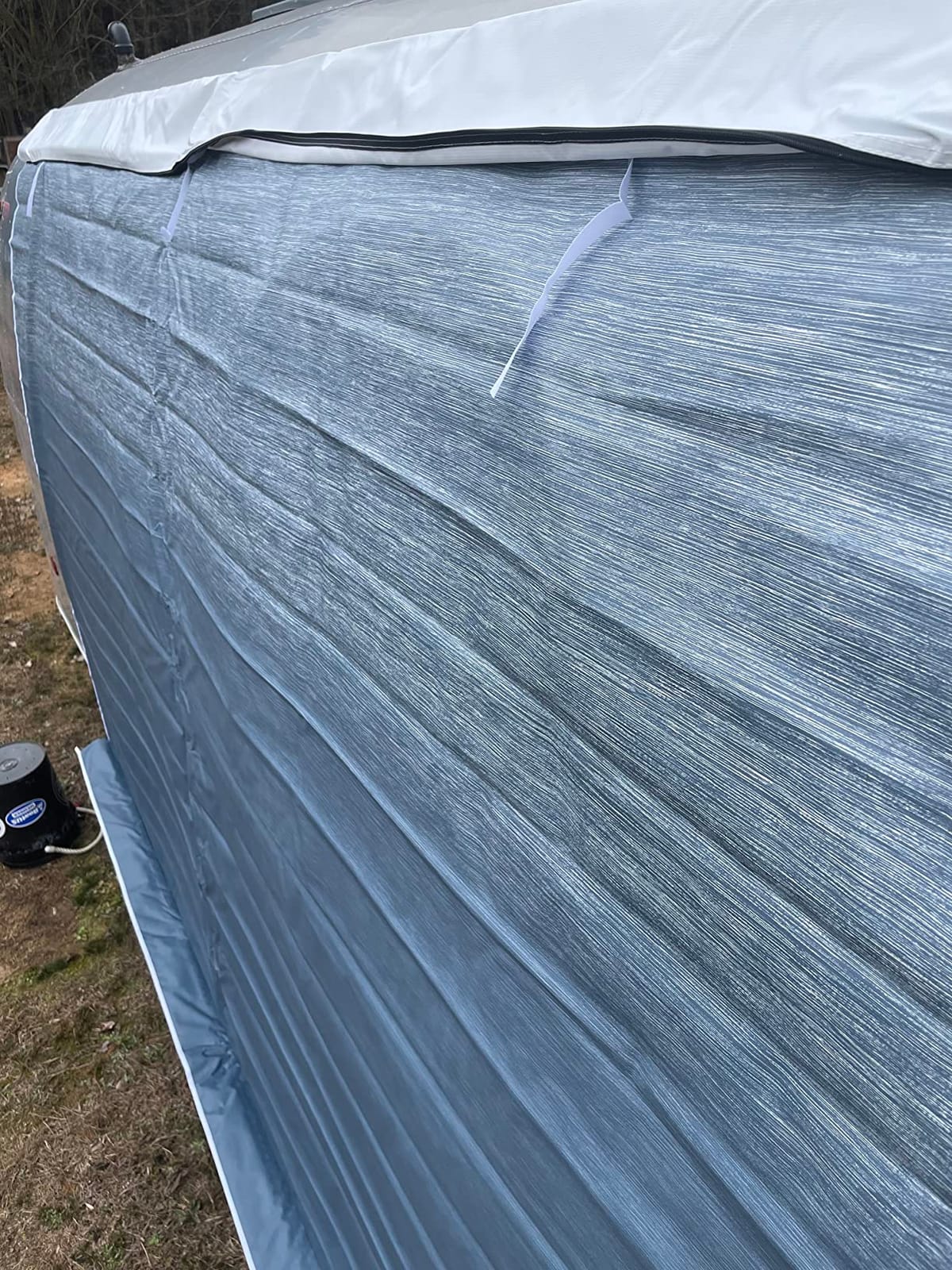 Dometic 944NT11.002 Trim Line Awning - 11', Azure Linen Fade customer photo 2