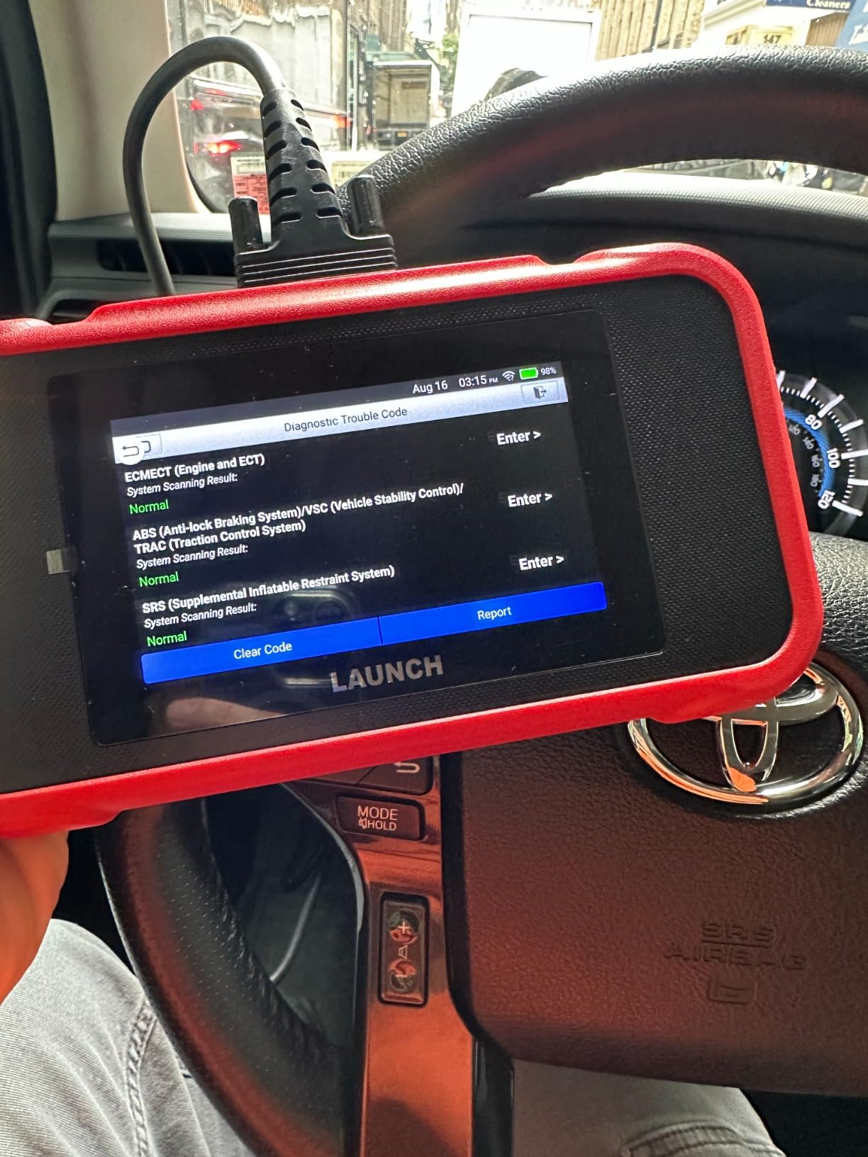 LAUNCH OBD2 Scanner CRP123I V3.0 Elite,7 Resets Car Scanner,Lifetime Update customer photo 1