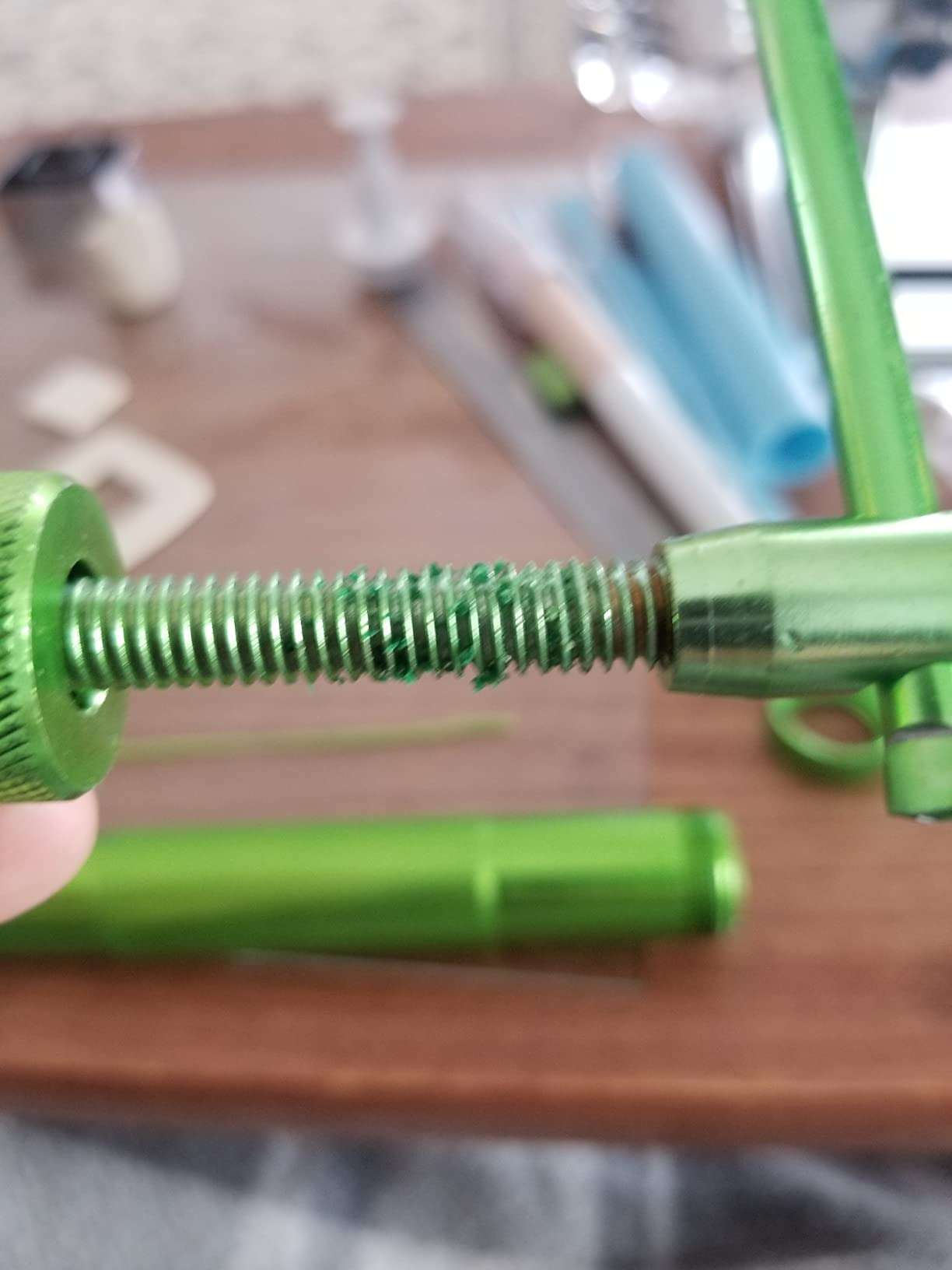 Miniature Alloy Rotary Clay Extruder-Multifunctional Durable held Polymer Clay Tools customer photo 2