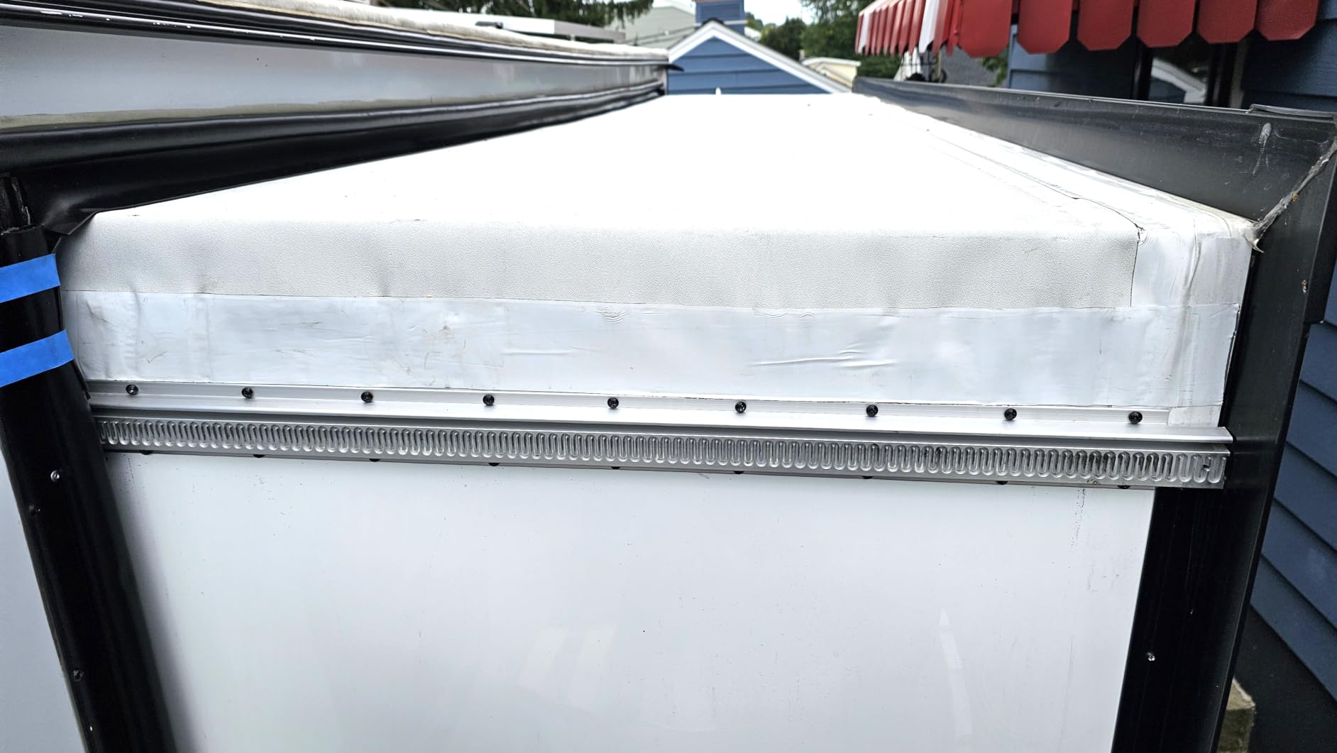 Kohree RV Roof Tape, 4 Inch x 50 Foot RV Sealant Tape White for Roof customer photo 1