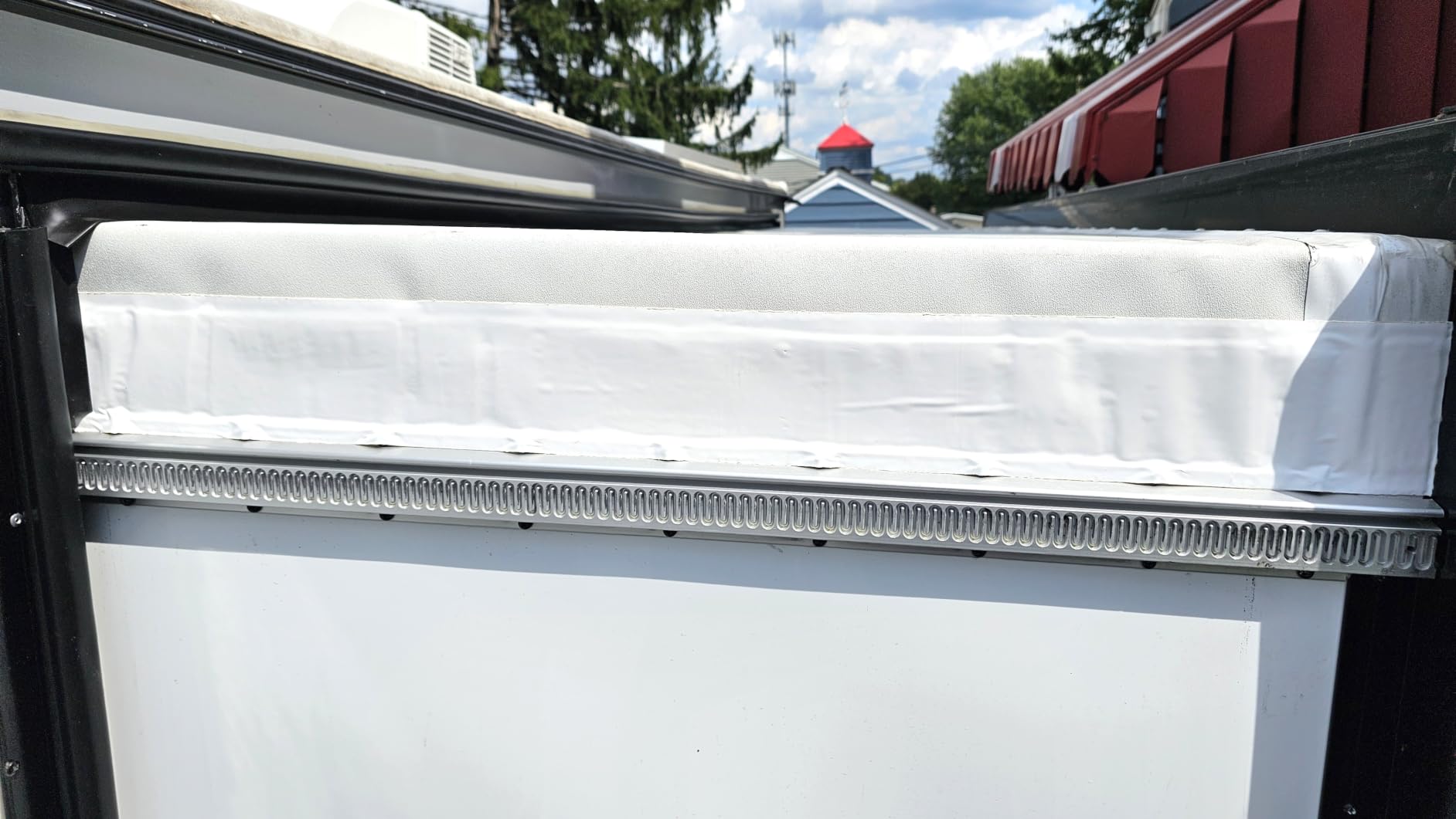 Kohree RV Roof Tape, 4 Inch x 50 Foot RV Sealant Tape White for Roof customer photo 2